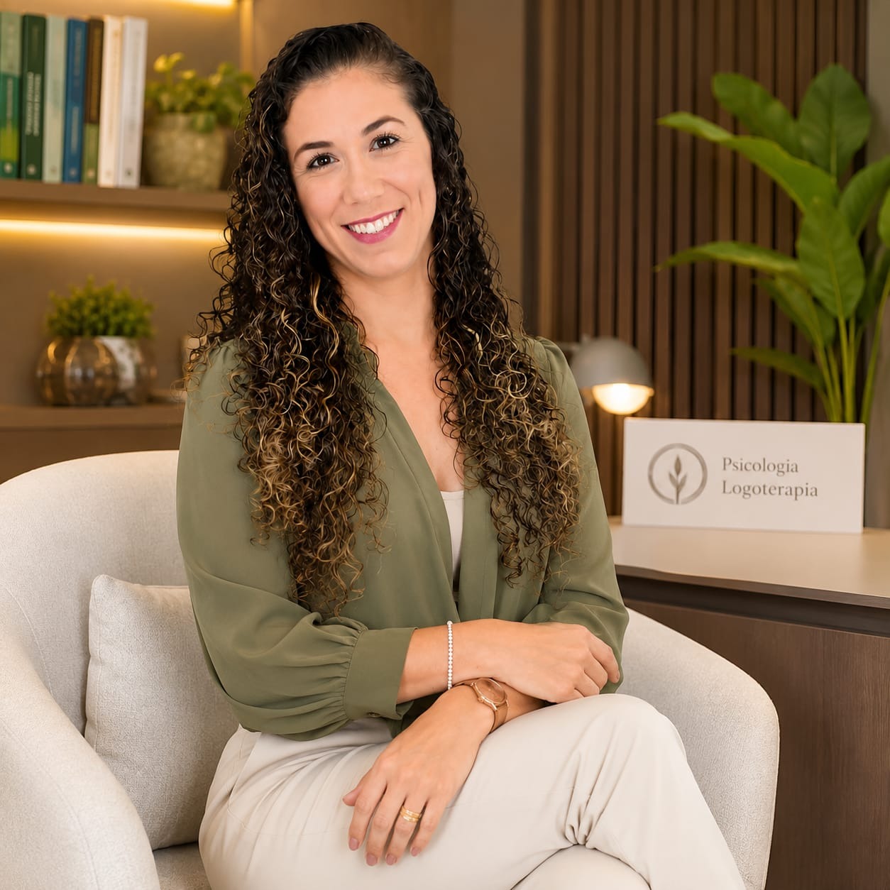 Evelyn Ruas, psicóloga e logoterapeuta